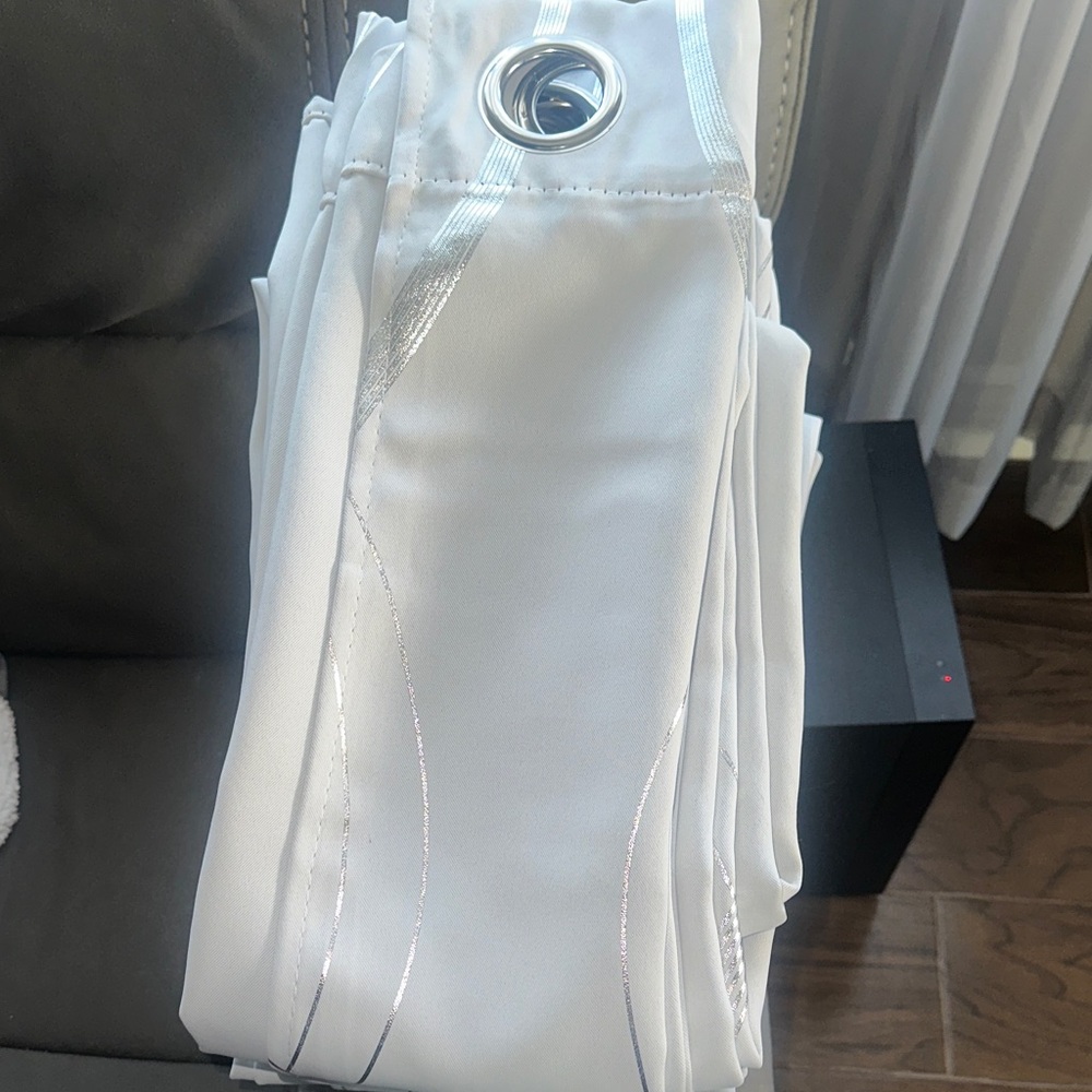 NICETOWN Greyish Grommet Curtains Darkening Curtains for Living Room